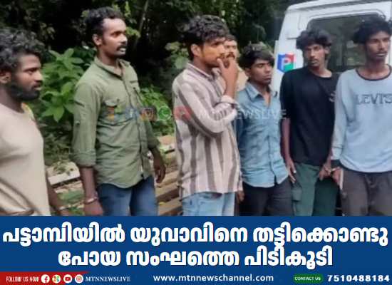 പട്ടാമ്പിയില്‍ യുവാവിനെ തട്ടിക്കൊണ്ടുപോയ സംഘത്തെ പിടികൂടി