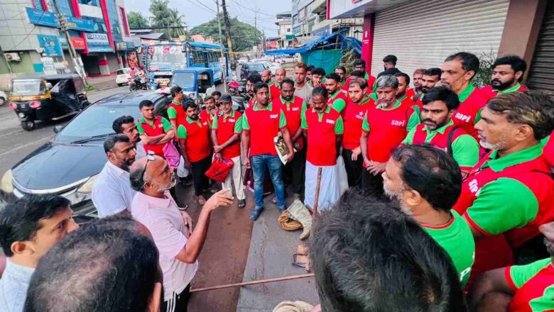 അഞ്ചാം ദിവസവും വേങ്ങരയിൽ നിന്നുള്ള എസ്.ഡി.പി.ഐ ദൗത്യ സംഘം നിലമ്പൂരിൽ