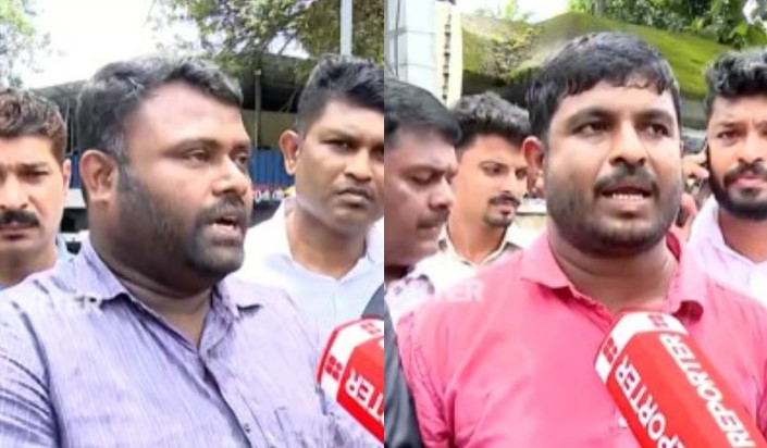 വി വി ബെന്നിയുടെ ഓഫീസിലേക്ക് യൂത്ത് ലീഗ് മാർച്ച്; പ്രതിഷേധം