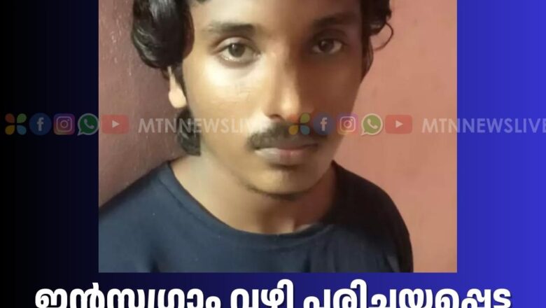 ഇൻസ്റ്റഗ്രാം വഴി പരിചയപ്പെട്ട യുവതിയെ പീഡിപ്പിച്ച പ്രതി അറസ്റ്റിൽ