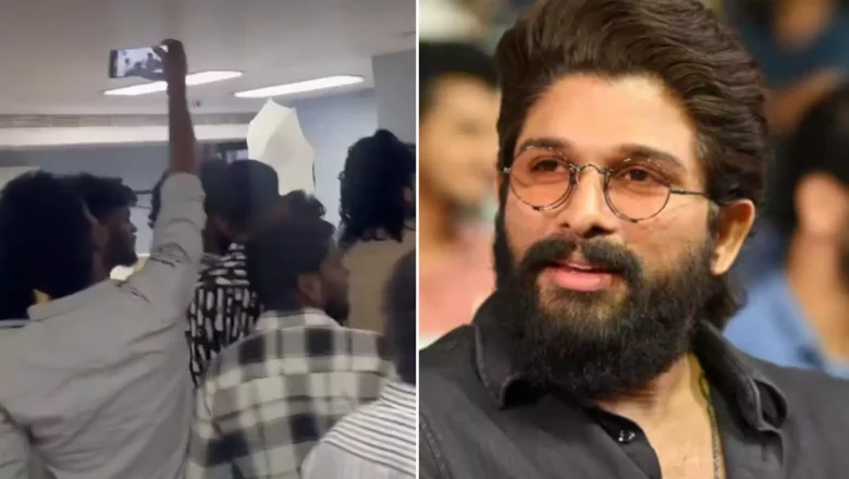 അല്ലു അർജുനെതിരെ വിഡിയോ; യൂട്യൂബ് ചാനൽ ഓഫിസിലേക്ക് ഇരച്ചെത്തി ആരാധകർമാപ്പ് പറഞ്ഞ് ചാനൽ, വിഡിയോകൾ ഡിലീറ്റ് ചെയ്തു