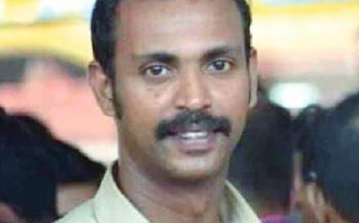 ശബരിമല തീർത്ഥാടകരുടെ കാറിടിച്ചു; ഡ്യൂട്ടി കഴിഞ്ഞ് മടങ്ങുകയായിരുന്ന പൊലീസ് ഉദ്യോഗസ്ഥൻ മരിച്ചു