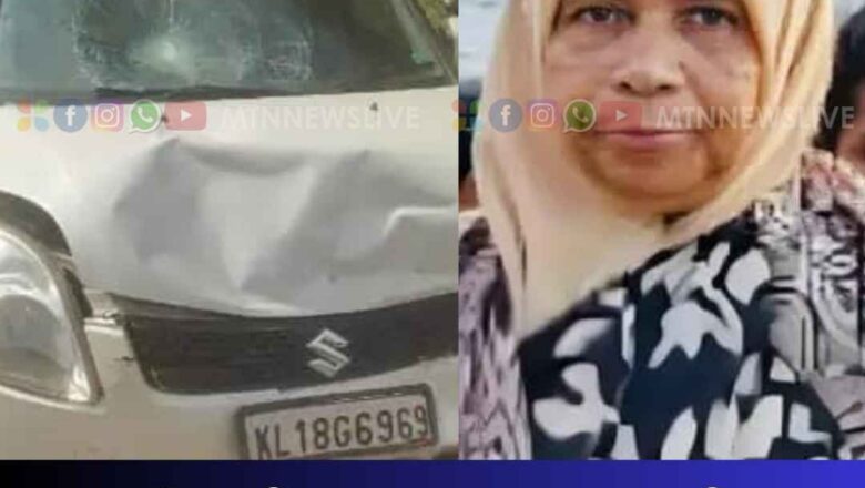 റോഡ് മുറിച്ചുകടക്കുകയായിരുന്ന വയോധികക്ക് കാറിടിച്ച് ദാരുണാന്ത്യം