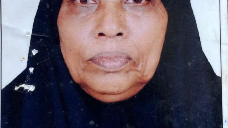 വേങ്ങര പരപ്പൻചിന കുഞ്ഞിക്കദിയ  മരണപ്പെട്ടു