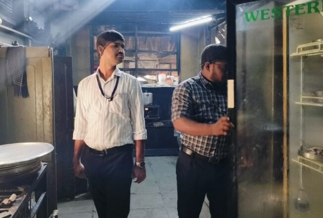 ഹോട്ടലുകളിൽ ഭക്ഷ്യസുരക്ഷാ വകുപ്പിന്റെ മിന്നൽ പരിശോധന