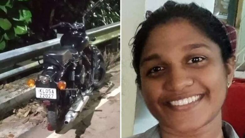 ബൈക്ക് വൈദ്യുതി പോസ്റ്റിലിടിച്ചു; യുവതിക്ക് ദാരുണാന്ത്യം.