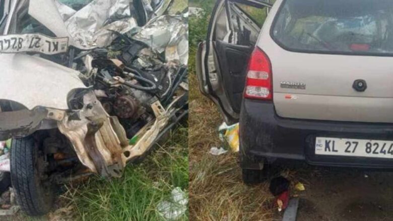 കോയമ്പത്തൂരിൽ മലയാളി കുടുംബം സഞ്ചരിച്ച കാറിൽ ലോറിയിടിച്ചു; രണ്ടുമാസം പ്രായമായ കുഞ്ഞുൾപ്പടെ മൂന്ന് മരണം