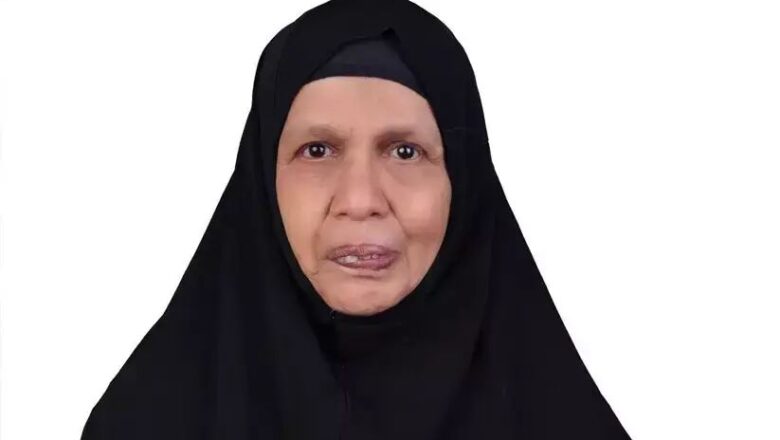 ഉംറ നിർവഹിച്ച്‌ മടങ്ങവേ ജിദ്ദ  അസുഖബാധിതയായി ചികിത്സയിലായിരുന്ന ഒതുക്കുങ്ങൽ  സ്വദേശിനി മരണപ്പെട്ടു