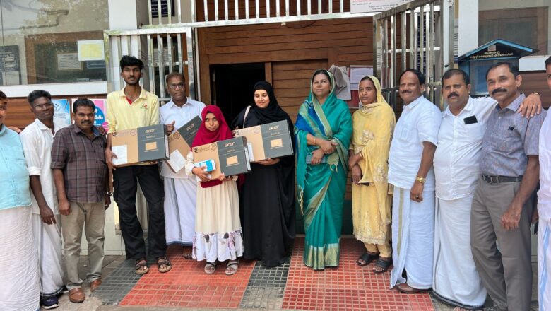 ഭിന്നശേഷി വിദ്യാർഥികൾക്ക് ലാപ്ടോപ്പ് വിതരണം ചെയ്തു