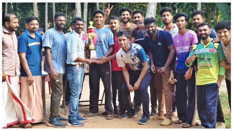 പുറക്കാട്ട് രാജേഷ് സ്മാരക ക്രിക്കറ്റ് ലീഗ് സമാപിച്ചു.