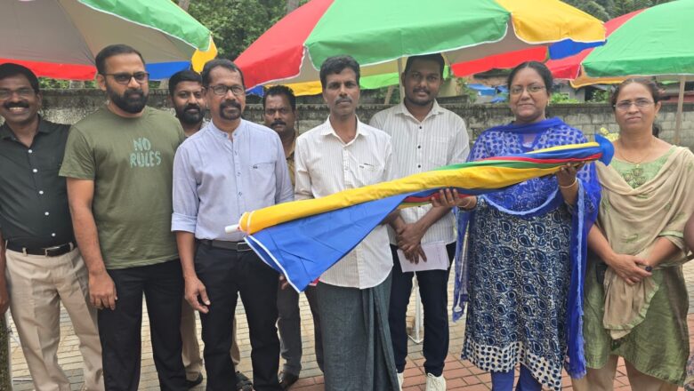 വഴിയോര കച്ചവടക്കാര്‍ക്ക് തണല്‍ കുടകള്‍ സൗജന്യമായി വിതരണം ചെയ്തു
