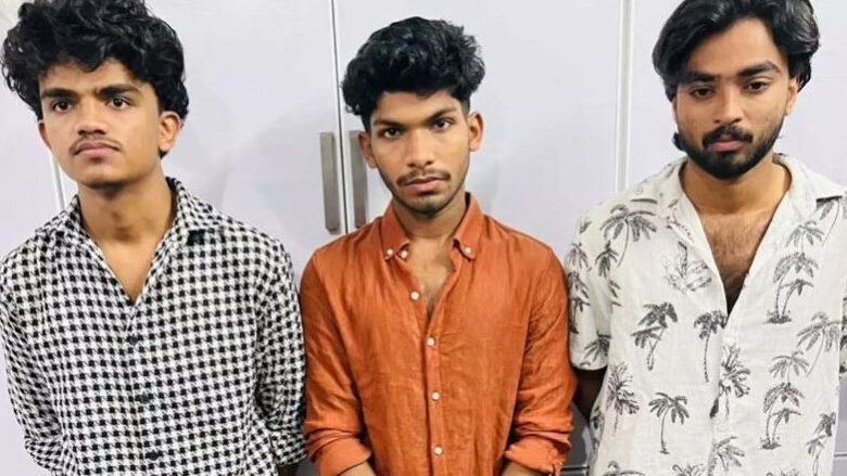 മലപ്പുറത്ത് വിദ്യാർഥിനിയെ ബ്ലാക്ക് മെയിൽ ചെയ്ത് പണം തട്ടാൻ ശ്രമിച്ച യുവാക്കൾ പിടിയിൽ.