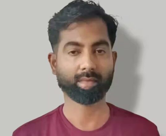 ജാമ്യത്തിലിറങ്ങി മുങ്ങിയ യുവാവിനെ പൊലീസ് പിടികൂടി.