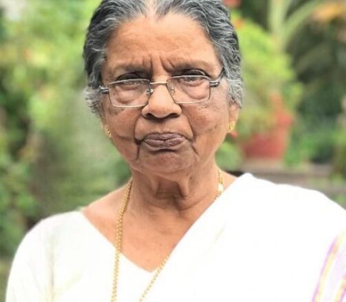 നീലഞ്ചേരി പത്മിനി അമ്മ നിര്യാതയായി.