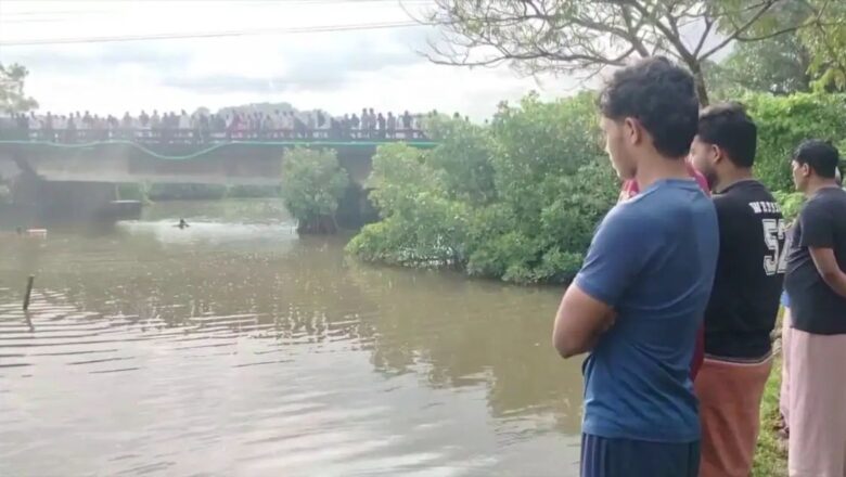 രണ്ടരവയസുള്ള കുഞ്ഞുമായി പുഴയില്‍ ചാടിയ അമ്മ മരിച്ചു; കുഞ്ഞിനായി തെരച്ചില്‍