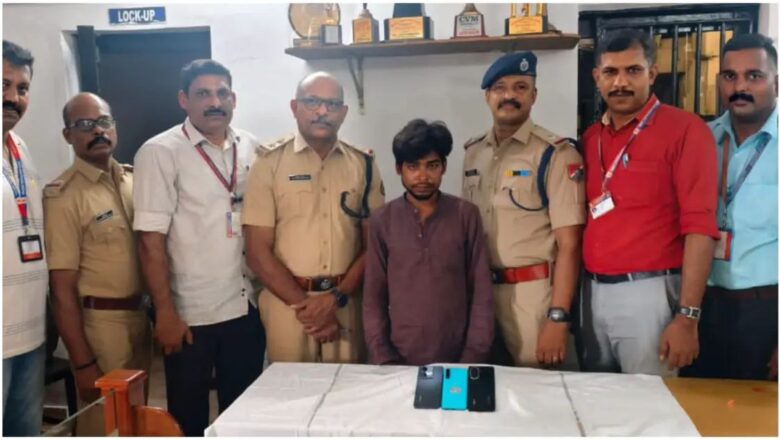 റെയില്‍വേ സ്റ്റേഷനുകളില്‍ നിന്നും മൊബൈല്‍ ഫോണുകള്‍ കവരുന്ന അന്തർ സംസ്ഥാന മോഷ്ടാവ് പിടിയിൽ