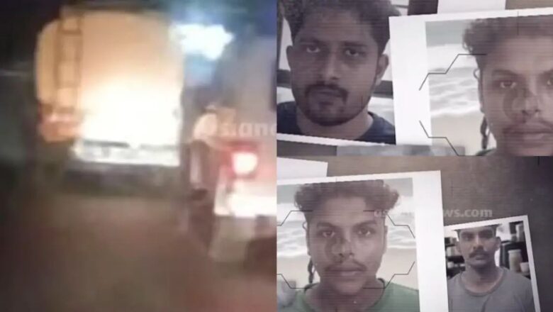 കക്കൂസ് മാലിന്യം ടാങ്കര്‍ ലോറിയില്‍ കൊണ്ടുവന്ന് തള്ളാനെത്തിയവരെ പൊലീസ് പിടികൂടി