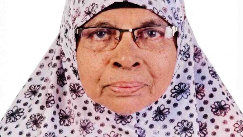 ബീക്കുട്ടി ഹജ്ജുമ്മ അന്തരിച്ചു