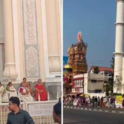 മതസൗഹാർദ്ദത്തിന്റെ പൊങ്കാല; ആതിഥേയത്വമൊരുക്കി പാളയം മസ്ജിദും ചർച്ചും