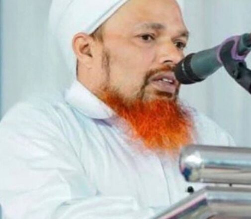 എ.ആർ. നഗർ ഊക്കത്ത് പി.കെ. ഷരീഫ് സഖാഫി മരണപ്പെട്ടു