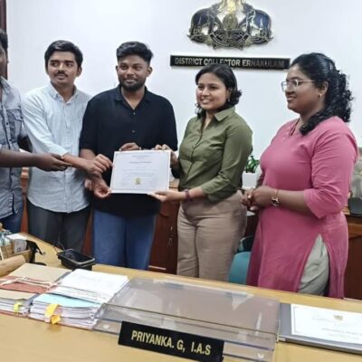 തിരഞ്ഞെടുപ്പ് അവബോധ വീഡിയോ നിർമാണം; മൂന്നിയൂർ സ്വദേശിക്കും സംഘത്തിനും ഒന്നാം സമ്മാനം