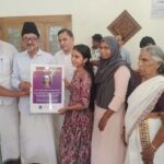 ടി. നീതുവിന് പാണക്കാട് സയ്യിദ് സാദിഖലി ശിഹാബ് തങ്ങളുടെ ആദരം