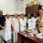 ചൂരപ്പിലാക്കൽ കുഞ്ഞമ്മദ് മാസ്റ്ററെ വേങ്ങര പോലീസ് ആദരിച്ചു