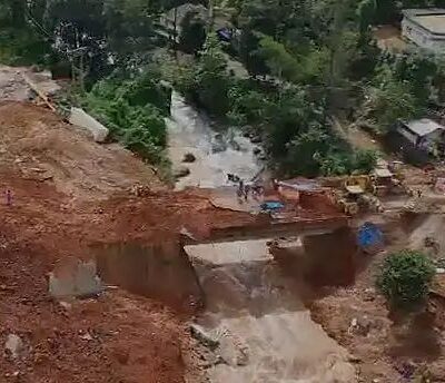 വയനാട് തുരങ്കപാത നിർമ്മാണ മേഖലയിലെ മണ്ണിടിച്ചിൽ: മരണസംഖ്യ ആറായി, മൂന്ന് മൃതദേഹങ്ങൾ കൂടി കണ്ടെടുത്തു