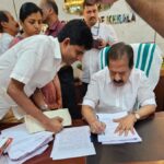 KPCC മൈനോറിറ്റി ഡിപ്പാർട്ട്മെന്റ് മന്ത്രിക്ക് നിവേദനം നൽകി