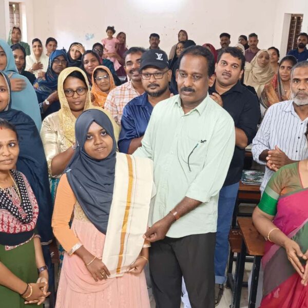 അതിജീവനത്തിന്റെ പ്രതീകമായി ബുഷറ; ജില്ലയിലെ ഏറ്റവും പ്രായം കുറഞ്ഞ സാക്ഷരതാ മിഷൻ തുല്യതാ പഠിതാവിന് ആദരം