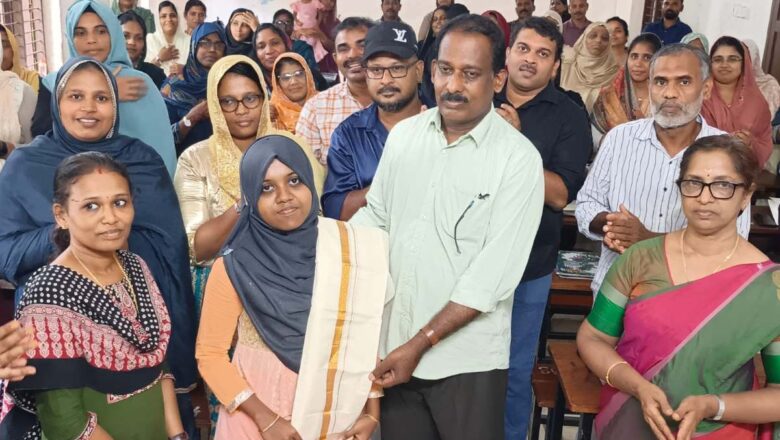 അതിജീവനത്തിന്റെ പ്രതീകമായി ബുഷറ; ജില്ലയിലെ ഏറ്റവും പ്രായം കുറഞ്ഞ സാക്ഷരതാ മിഷൻ തുല്യതാ പഠിതാവിന് ആദരം